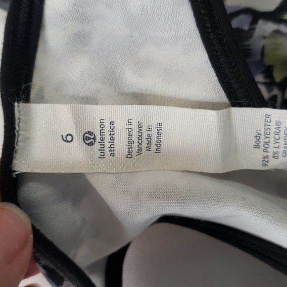 Lululemon Cool Racerback Floral Tank Top - Picture 4 of 5